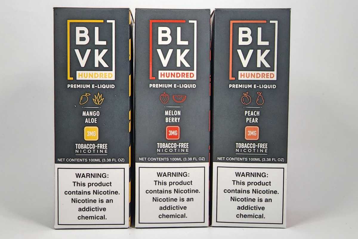 Is the BLVK Hundred E-Juice Line Worth Buying?