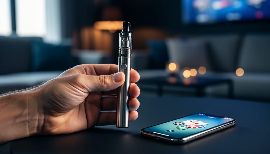 When Two Habits Collide: What the Vaping Community Needs to Know About Online Casino Play